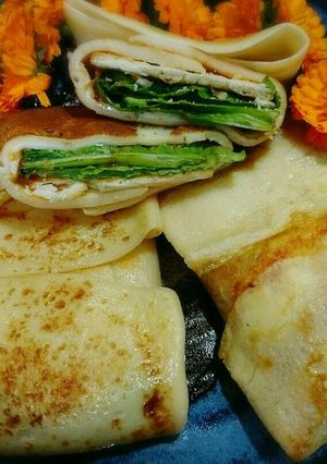 韓国で流行♥軽食クレープ“ジェンビン“-レシピのメイン写真