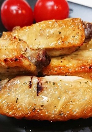手羽中のオリーブオイル焼き-レシピのメイン写真