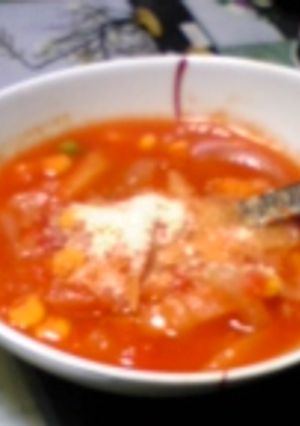 簡単トマトスープ　家に在るもので☆-レシピのメイン写真