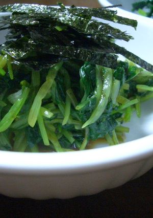 三つ葉の海苔和え✿柚子こしょう風味✿-レシピのメイン写真