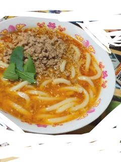 煮込み坦々うどん-レシピのメイン写真