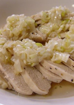 レンジで簡単！鶏のネギソース-レシピのメイン写真