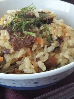 さんまのかば焼きの炊き込みご飯-レシピのメイン写真