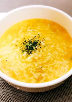 離乳食初期～中期❀かぼちゃおかゆ-レシピのメイン写真