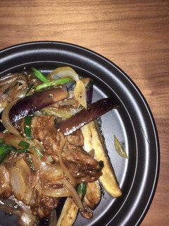 焼肉タレ風 ナスと長ネギの牛肉炒め-レシピのメイン写真
