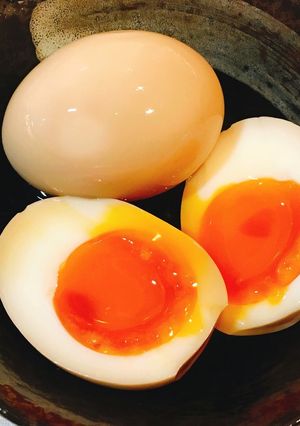 放置で簡単！失敗なし半熟煮玉子(味玉)-レシピのメイン写真
