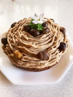 栗のチーズケーキ-レシピのメイン写真