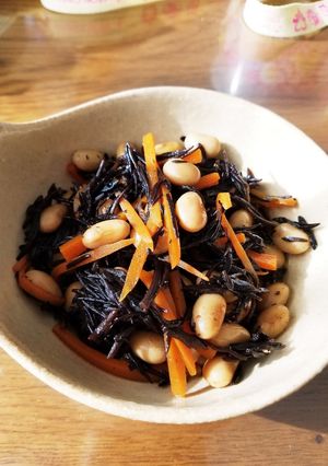 ご飯がすすむ☆簡単ひじきの煮物♪-レシピのメイン写真