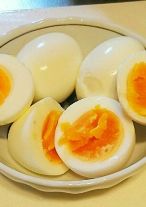 半熟ゆで卵-レシピのメイン写真