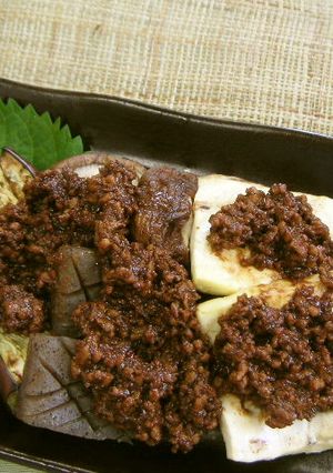 肉味噌かけ（健康食）-レシピのメイン写真