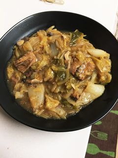 サバ缶と白菜の煮物-レシピのメイン写真