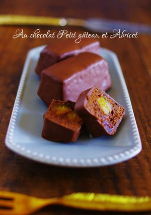 アプリコットとチョコのプチガトー-レシピのメイン写真