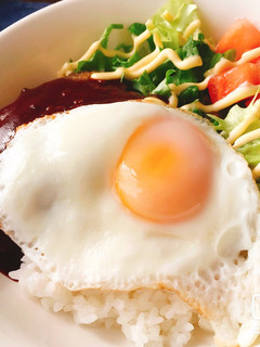 簡単お洒落♡カフェ風ロコモコプレート-レシピのメイン写真