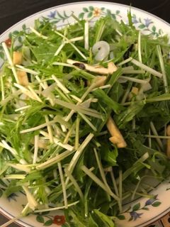 水菜のサラダ-レシピのメイン写真