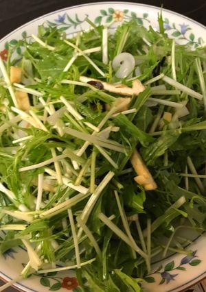 水菜のサラダ-レシピのメイン写真
