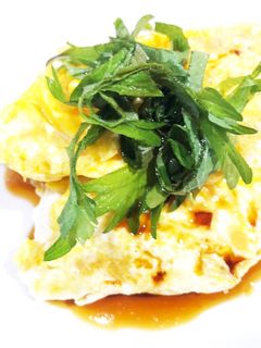 余った揚げ玉で卵焼き!-レシピのメイン写真