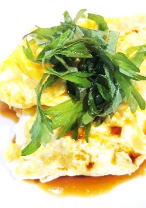余った揚げ玉で卵焼き！-レシピのメイン写真
