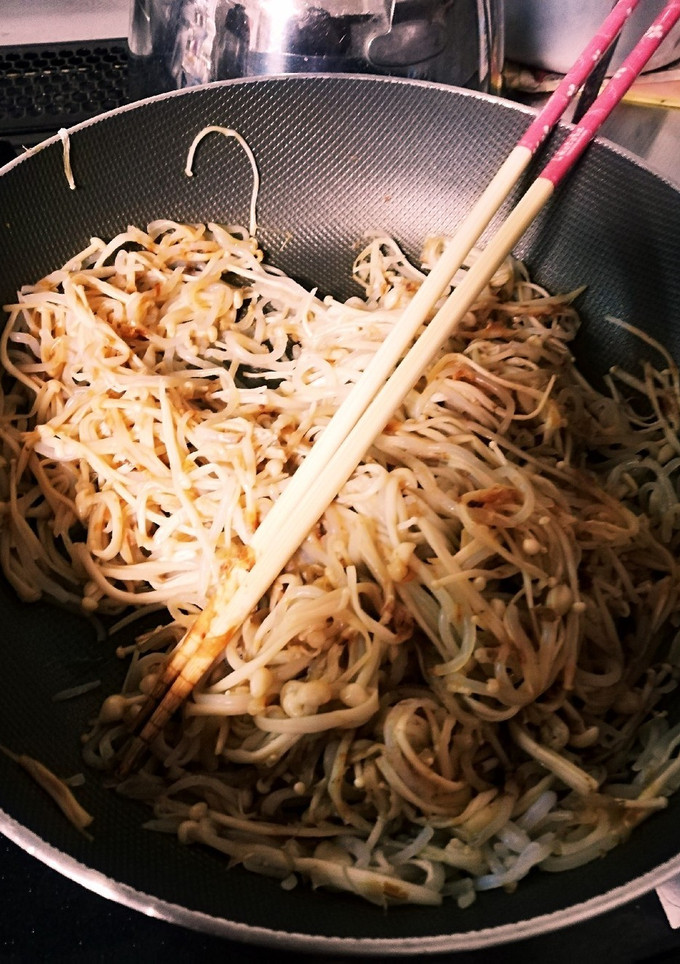 糸こんにゃくのえのきの炒め物-レシピのメイン写真