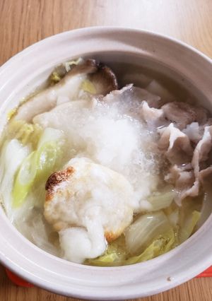 お餅入り☆みぞれ鍋-レシピのメイン写真