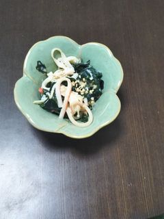 えのきとカニカマ、わかめのマヨポン和え-レシピのメイン写真