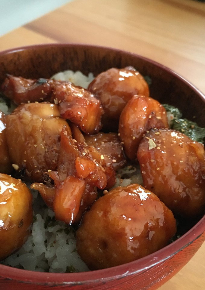 リメイク✴︎国技館やきとり丼-レシピのメイン写真