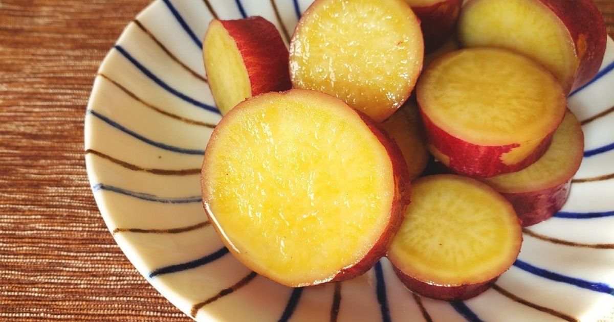 甘くて美味しい♡簡単♪さつまいもの甘煮♡ by ＊…puni