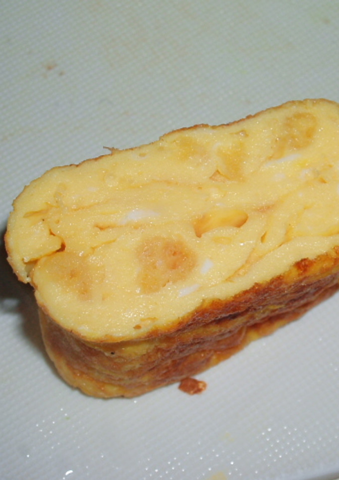 卵一個でしっかり厚い玉子焼き-レシピのメイン写真