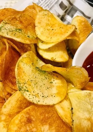 簡単ポテトチップス・パリパリポテチ-レシピのメイン写真