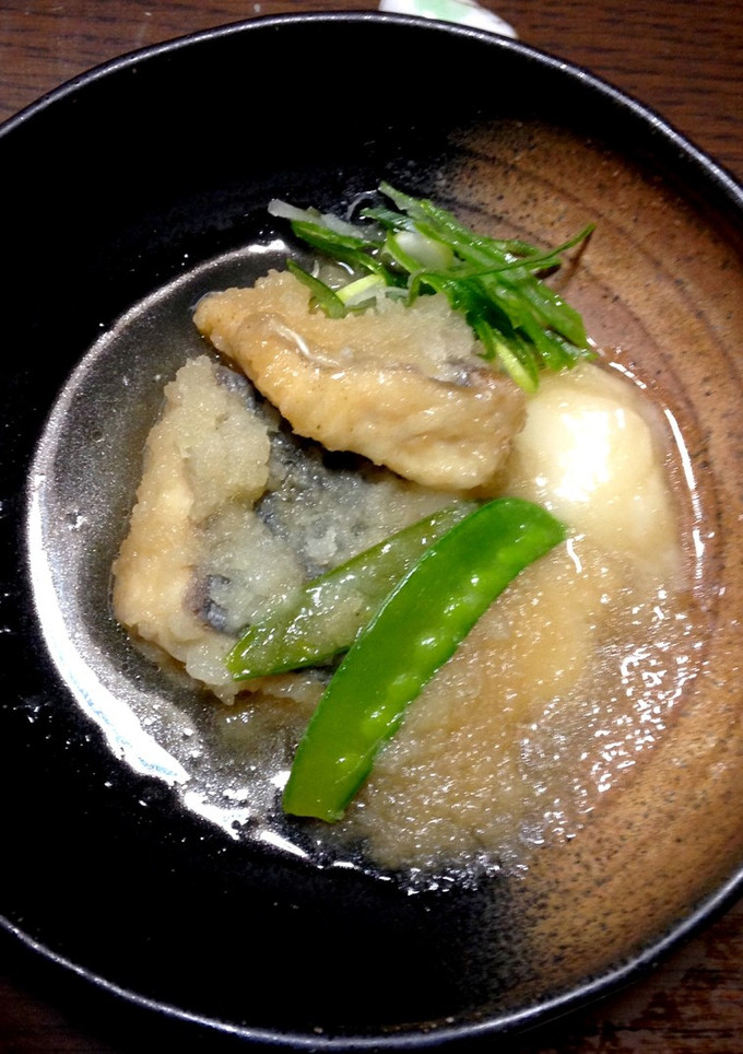 残ったお餅とサゴシのみぞれ煮〜☆-レシピのメイン写真