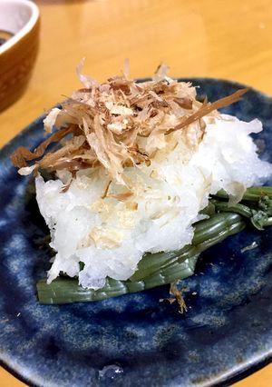 わらび醤油漬の大根おろしのせ-レシピのメイン写真