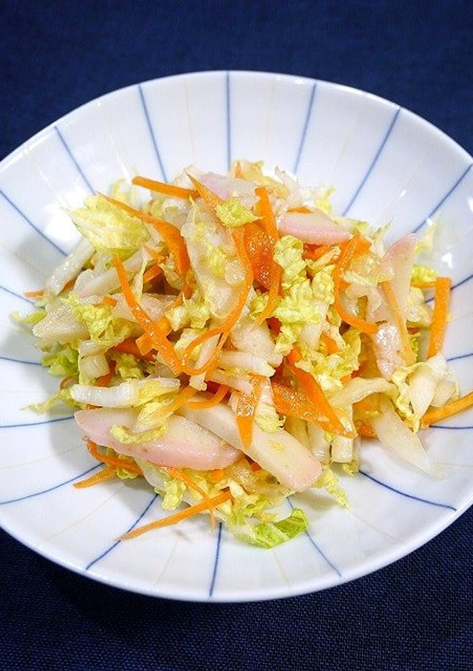 簡単！減塩☆白菜のゆず胡椒浅漬け-レシピのメイン写真