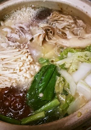 昆布だしと白味噌のあったかヘルシー鍋-レシピのメイン写真