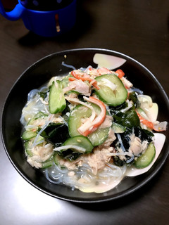 春雨の酢の物-レシピのメイン写真