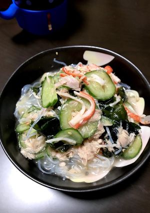 春雨の酢の物-レシピのメイン写真