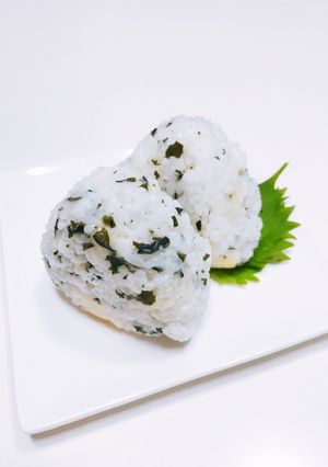 わかめチーズおにぎり♬-レシピのメイン写真
