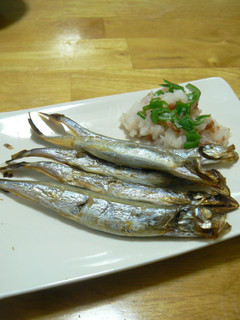 焼ししゃもの梅おろし-レシピのメイン写真