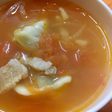 あったまる〜水餃子いりトマトスープ