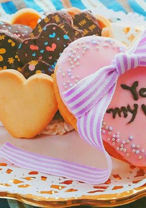 バレンタイン❤クッキーのおしゃれBOX-レシピのメイン写真