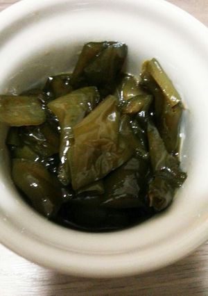 簡単☆めんつゆでピーマンのくたくた煮☆-レシピのメイン写真