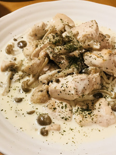 鶏肉のサッと炒め☆生クリームソース-レシピのメイン写真