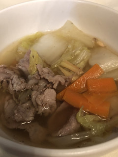 白菜と豚肉のスープ-レシピのメイン写真