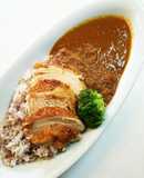ロティサリーチキン骨スープ！チキンカレー