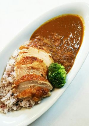 ロティサリーチキン骨スープ！チキンカレー-レシピのメイン写真