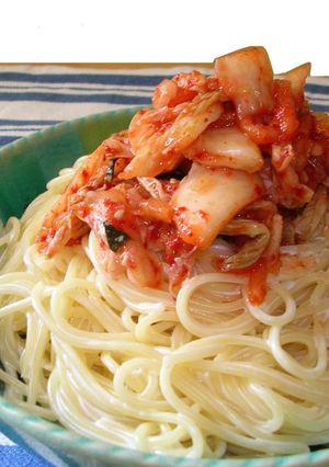 キムチのびっくりスパゲッティ☆-レシピのメイン写真