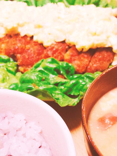 【大きな】チキン南蛮風カツ(*´-`)-レシピのメイン写真
