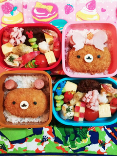 幼稚園(年中)双子のお弁当26-レシピのメイン写真