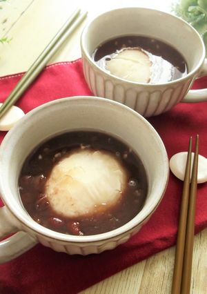 鏡開きに♪缶詰で簡単！塩麹入りぜんざい-レシピのメイン写真