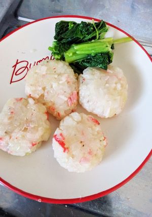 ほぼ玉ねぎとカニカマ皮なし焼売-レシピのメイン写真