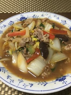 白菜と豚バラ肉の中華炒め-レシピのメイン写真