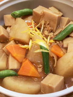 高野豆腐の柚酢あんかけ*-レシピのメイン写真